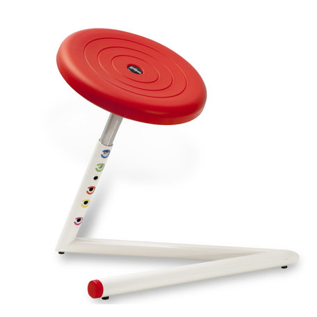 Wobble Stool for children - Wigli Junior Soft Seat: 